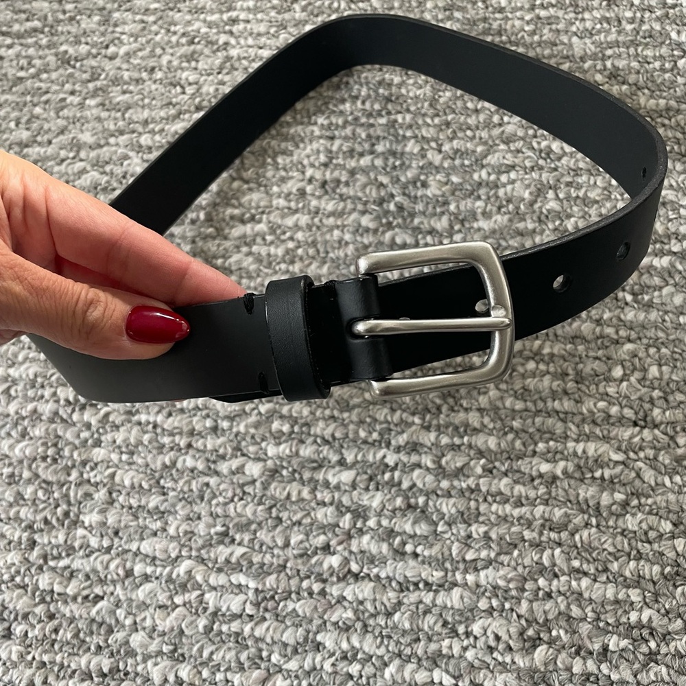 Kids Black Gap Belt